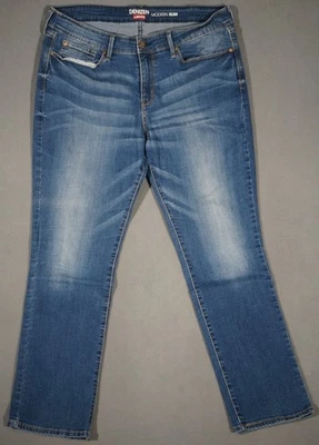 XA07442 **LEVI'S** DENIZEN MODERN SLIM FIT WOMENS WESTERN BLUE JEANS sz16 MEDIUM - Image 1 of 4