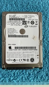 Apple Fujitsu HDD 2.5 SATA 120GB ( 100% health ) - Picture 1 of 4