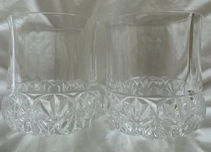 Set of 2 Cristal De Flanders Fascination Glasses 24% Lead Crystal Made In France - Picture 1 of 8