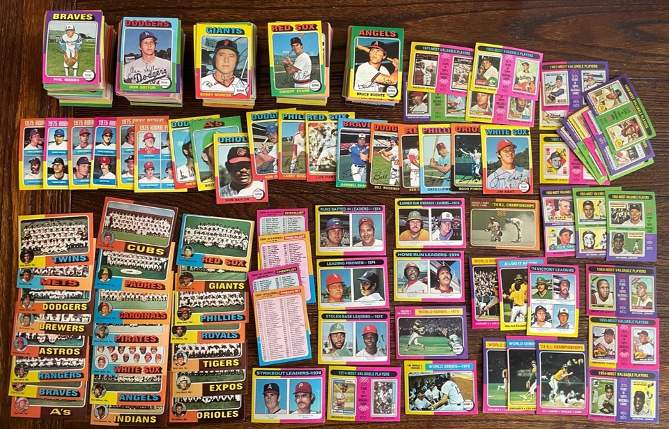 Бейсбольные карточки 540 1975 TOPPS — ИЗНОС — ВИНТАЖ! - Изображение 1 из 1