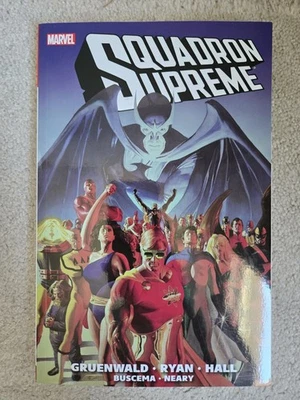 Squadron Supreme TPB Graphic Novel Mark Gruenwald Marvel Comics - Image 1 of 3