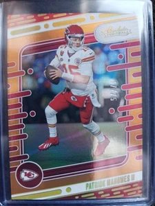2024 Panini Absolute Football - Patrick Mahomes II /75 - Picture 1 of 2