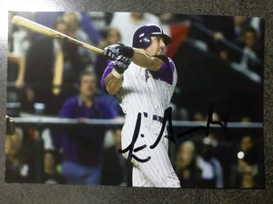 LUIS GONZALEZ Hand Signed Autograph 4X6 Photo - MLB BASEBALL 5 TIME ALL STAR - Imagen 1 de 3