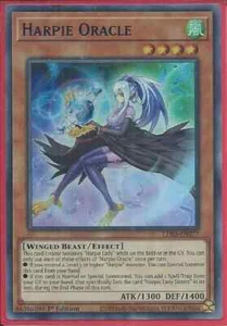 Yugioh - Harpie Oracle - Ultra Rare Holographic - 1st Edition Card - Picture 1 of 1