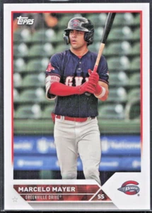 2023 Topps Pro Debut #PD-80 Marcelo Mayer RC - Greenville Drive - MINT - Picture 1 of 2