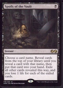 Spoils of the Vault - Ultimate Masters - Rare - Magic MTG NM - Picture 1 of 3