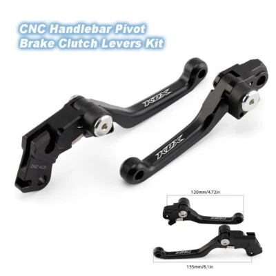Kit de palancas de embrague de freno de pivote de manillar CNC para KAWASAKI KDX 200R 220R 250 1995 Foto 1 de 4