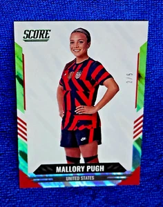 2021-22 Panini Score Green Lava /5 Mallory Swanson Pugh Rookie Card RC #49 MINT - Picture 1 of 8