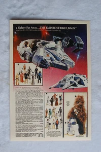 Empire Strikes Back Millineum Falcon toy advertisement promotional poster 1980 - Picture 1 of 1
