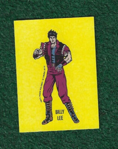 1989 TOPPS NINTENDO - SUPER MARIO BROS. - BILLY LEE - TOP SECRET TIPS CARD # 7