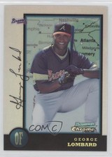 1998 Bowman Chrome International Refractor George Lombard #193
