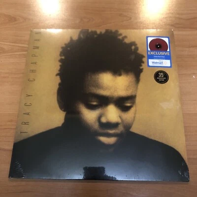 TRACY CHAPMAN - TRACY CHAPMAN LP (DEEP RED VINYL) 2025 - Image 1 of 3