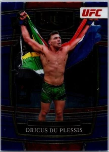 2022 Panini Select UFC #44 Dricus Du Plesis Blue Middleweight - Picture 1 of 2