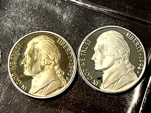 28 years of Proof quality Washington Nickels-uncirculated coins- 1968--1996 - Picture 1 of 6