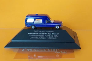 Busch Mercedes-Benz VF 123 Miesen Spielwarenmesse 2019 1:87 Neu Sondermodell H0 - Picture 1 of 2