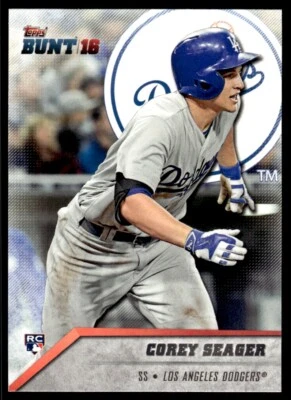 2016 Topps Bunt RC Corey Seager Rookie Los Angeles Dodgers #15 R82 - Image 1 of 2