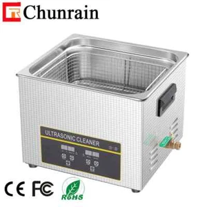 10L 240W Industrial Digital Display Benchtop Digital Series Ultrasonic Cleaner - Picture 1 of 15