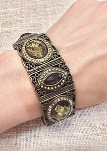 Beautiful Kirk's Folly Rhinestone Stretch bracelet - Picture 1 of 6