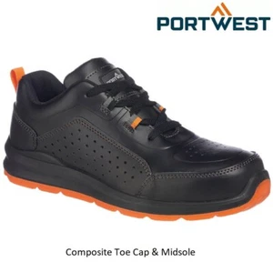 BOTA DE TRABAJO ENTRESUELA CON PUNTERA COMPUESTA LIGERA PARA HOMBRE Portwest talla - Imagen 1 de 3