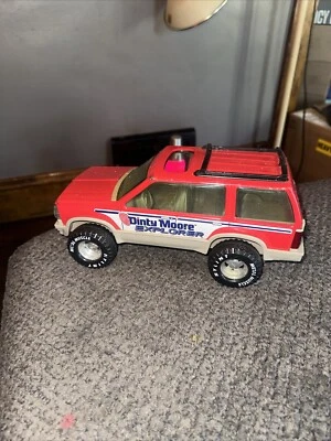 Nylint Steel Toys Ford Explorer 4x4 Dinty Moore Red Die-Cast Vintage Toy - Image 1 of 4