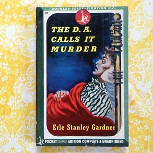 The D.A. Calls It Murder by Erle Stanley Gardner; 1945 Pocket Books, #263 - Picture 1 of 10