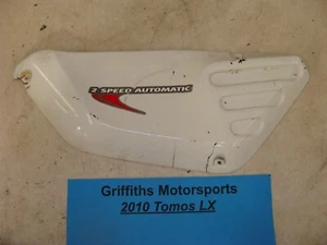2010 Tomos Targa LX 50 moped oem left side panel cover body lh 516922 cracked - Picture 1 of 15