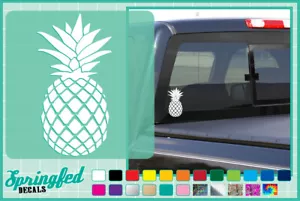 PINEAPPLE cut vinyl decal #1 car truck window lifestyle stickers - Picture 1 of 1