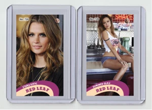 Summer Glau rara carta tabacco MH Red Leaf #'d x/3 n. 728 - Foto 1 di 1