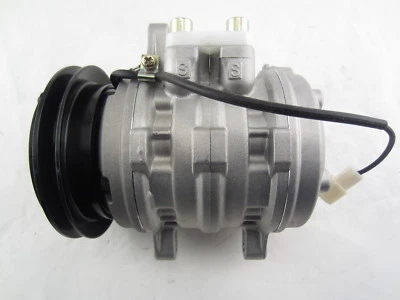 AC Compressor OEM Denso 10P08E fits Suzuki Samurai QR - Image 1 of 4