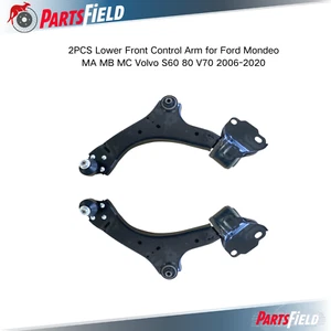 2PCS Lower Front Control Arm for Ford Mondeo MA MB MC Volvo S60 80 V70 2006-2020 - Picture 1 of 6