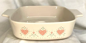 Cazuela Corning Ware Forever Yours Hearts A-1-B 1 litro sin tapa - Imagen 1 de 7