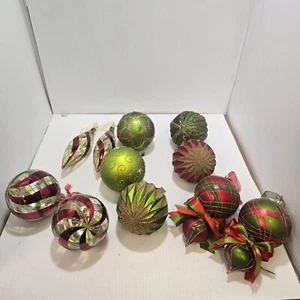 Frontgate Christmas Ornaments Handmade luxury set of 11 - Picture 1 of 16