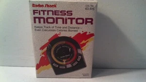 VINTAGE UNBENUTZTER RADIO SHACK FITNESS MONITOR - ZEITDISTANZ SCHRITTE KALORIEN UHR - Bild 1 von 6