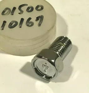NEW OEM SUZUKI LS650 DR250 TC125 GT550 RMX250 T500 GT250 DR350 BOLT 01500-10167 - Bild 1 von 1