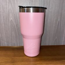 Ozark Trail 30 Oz Tumbler Double Wall Vacuum Sealed Stainless Steel Pink Lid