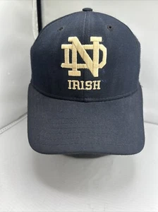Vintage Notre Dame Fighting Irish Pro Line Hat Cap Fitted 6 7/8 Made in USA - Picture 1 of 10