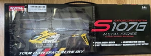 Syma S107 S107G RC Helicopter Phantom Metal 3.5CH Remote Control Toys with Gyro - Picture 1 of 5