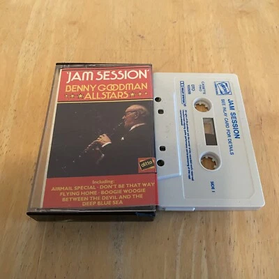 Benny Goodman All Stars - Jam Session (1986 Pickwickl) Cassette Tape - Image 1 of 3