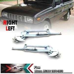 Door Window Regulator W/O Motor Pair LH RH For Mazda Familia M1300 1970-1973 - Picture 1 of 7