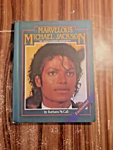 Marvelous Michael Jackson Unauthorized Biography Barbara McCall Hardcover Book - Picture 1 of 14