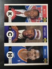 1996-97 Collector's Choice Mini-Cards Panels Kerry Kittles/Marcus Camby/Allan