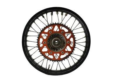 2016 KTM 350 OEM REAR BACK WHEEL RIM HUB COMPLETE 18 X2.15 B4503 - Image 1 of 4