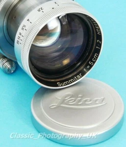 LEICA Summitar 1:2 f=5cm / 1950's Leitz SOORE Lens fit FRONT Lens Cap 41.5mm - Picture 1 of 4