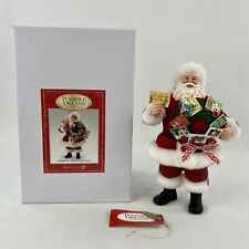 Dept 56 Clothtique Possible Dreams Season's Greetings 4056216 Santa w Cards 2016
