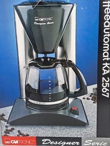 CLATRONIC KA 2567 DS Kaffeeautomat Kaffeemaschine Schwarz - Bild 1 von 6