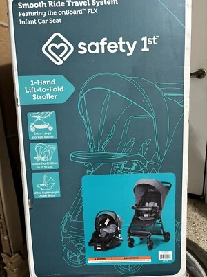 Combo de sistema de viaje y asiento de coche Safety 1st Smooth Ride Foto 1 de 3