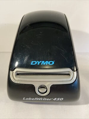 Impresora térmica de etiquetas Dymo LabelWriter 450 negra/1750110 con carrete, cables y etiquetas Foto 1 de 4