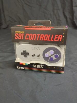 SNES S91 Controller - CirKa Super Nintendo Control Pad Super NES New In Box - Image 1 of 2