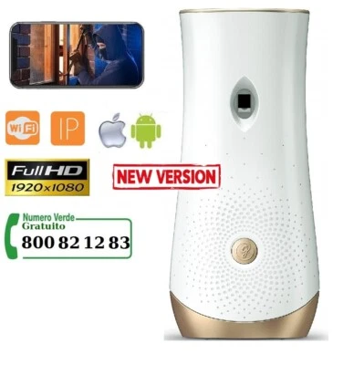 telecamera profumatore microspia video Telecamera  a Colori wi-fi colore in HD - Immagine 1 di 2