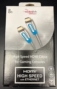 ROCKETFISH Cavo HDMI Gaming ad alta velocità 8' per console di gioco - Foto 1 di 2